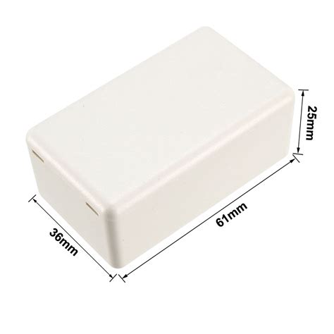 25mm plastic enclosure case diy junction box|Uxcell 61 x 36 x 25mm Electronic Plastic DIY Junction Box .